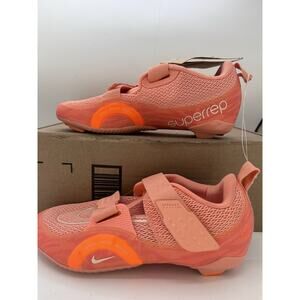Nike SuperRep Cycle 2 Next Nature DH3395-600 Women Orange Size 7.5 Cycling Shoes